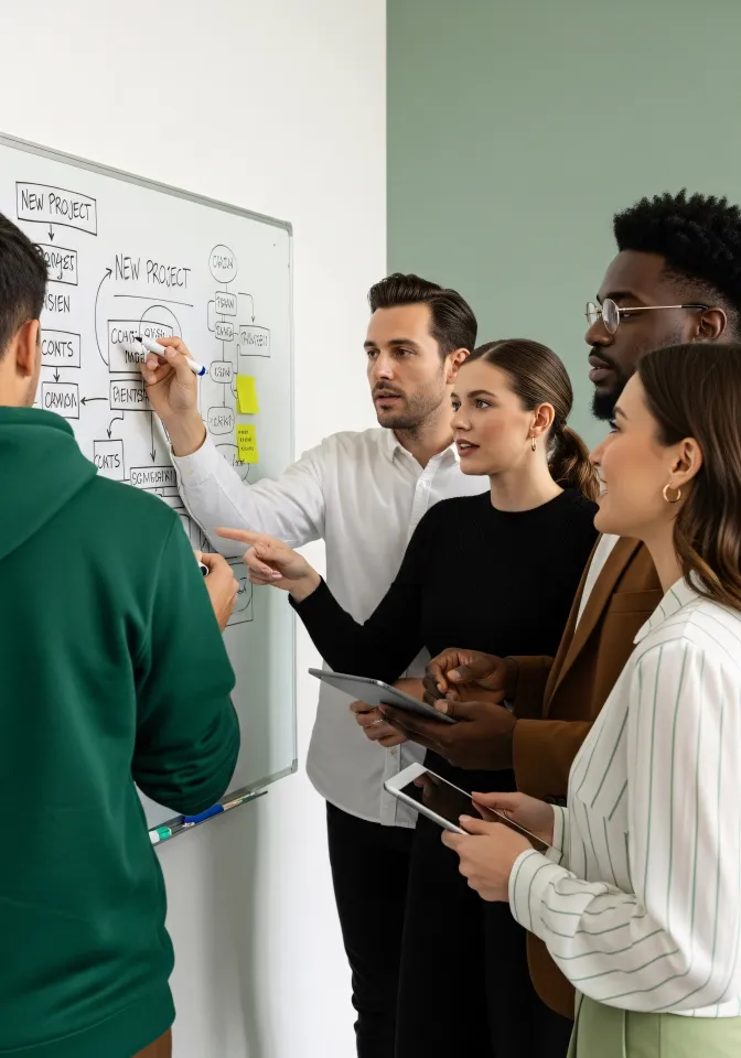 Diagramme für Marktanalyse Immobilien